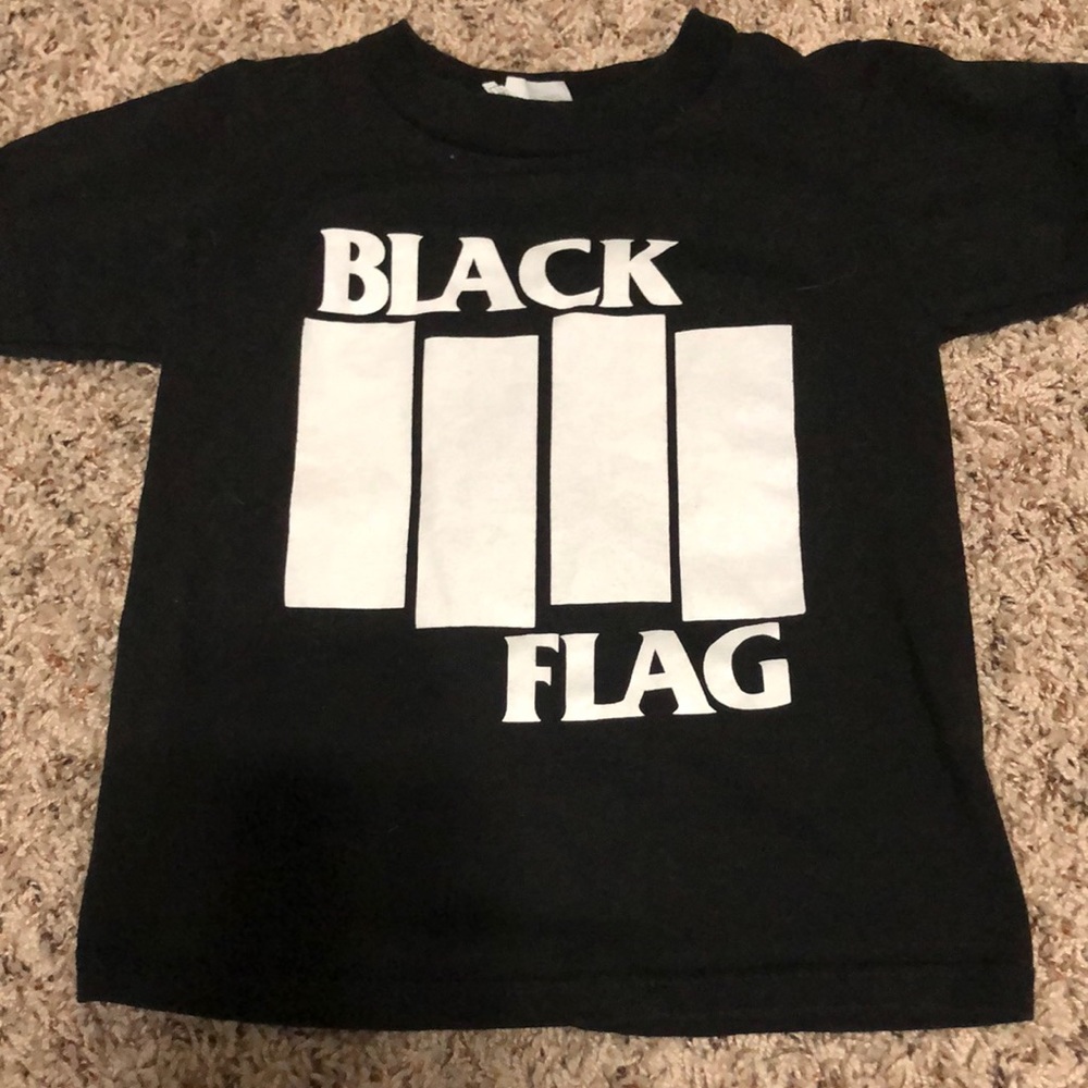 Black flag shirt